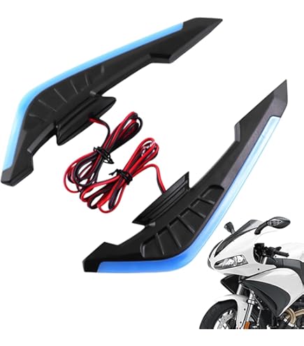 Amazon | Puig 3176N SIDE SPOILER WINGLET [BLACK] ZX-6R 636 (19-21